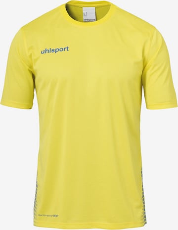 UHLSPORT Performance Shirt in Yellow: front