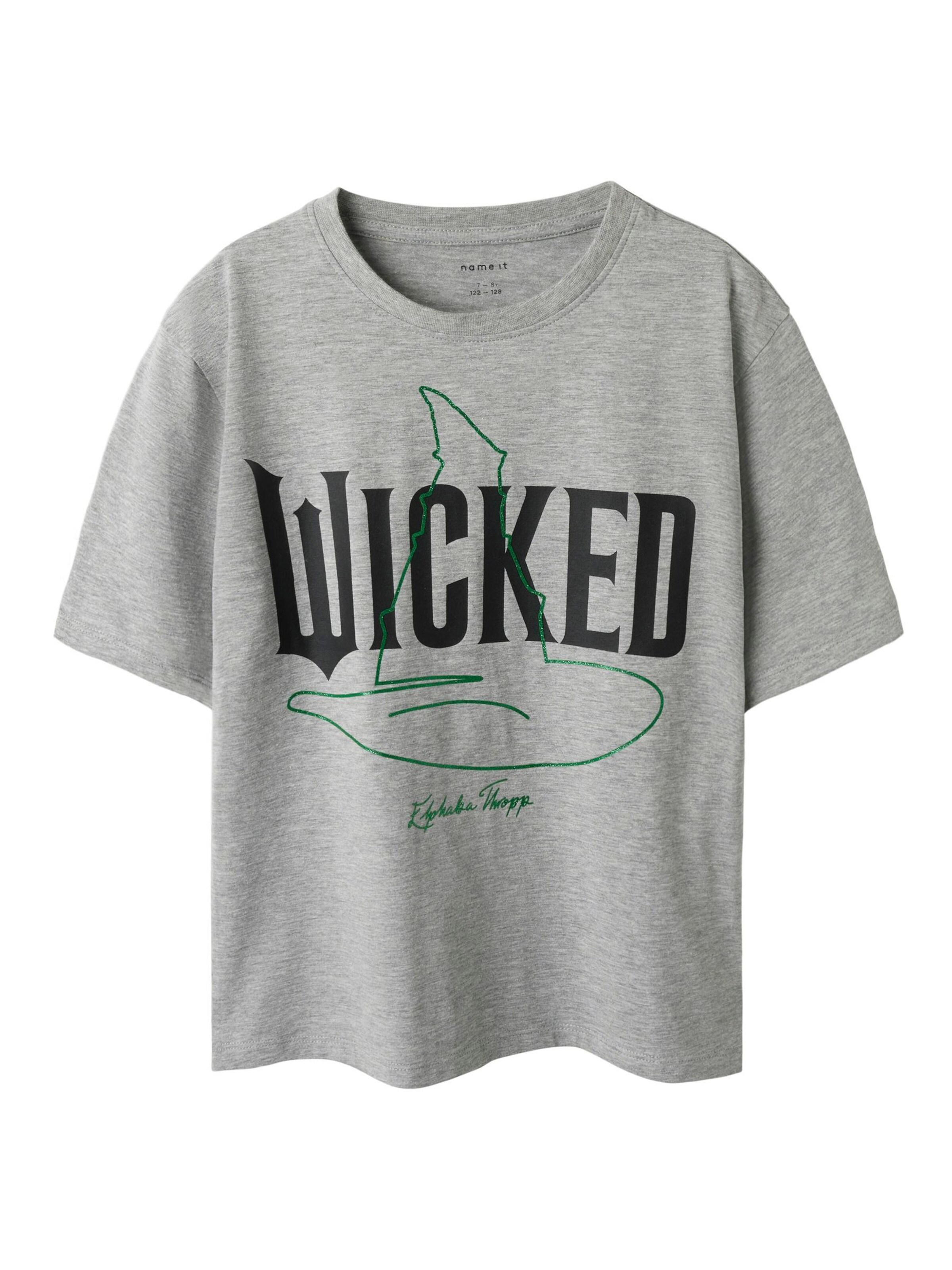 NAME IT - Camiseta en gris: frente