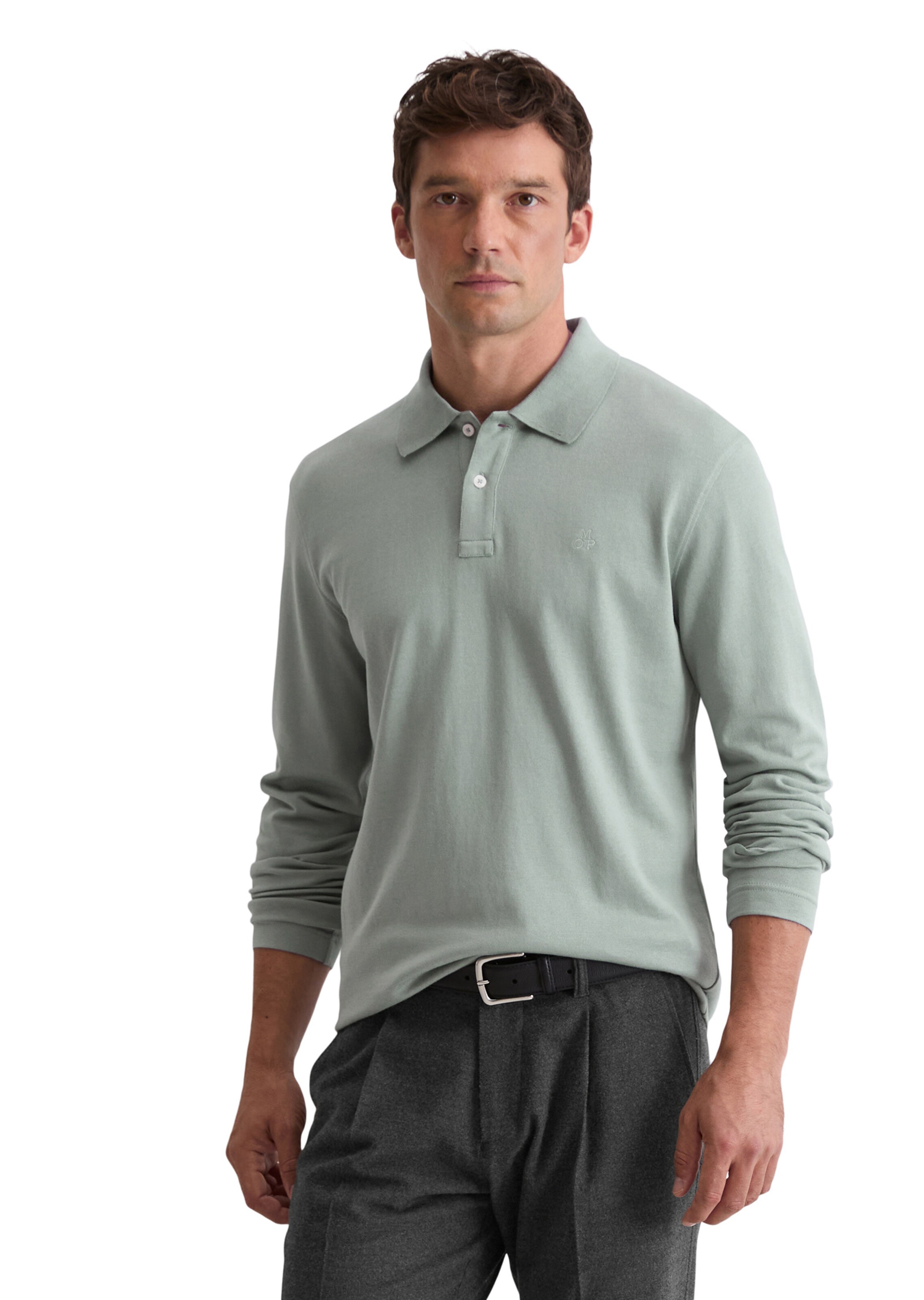 Marc O'Polo Shirt in Green: front