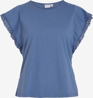 VILA Shirt in Blauw: voorkant