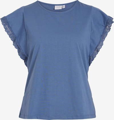 VILA T-shirt en bleu, Vue avec produit