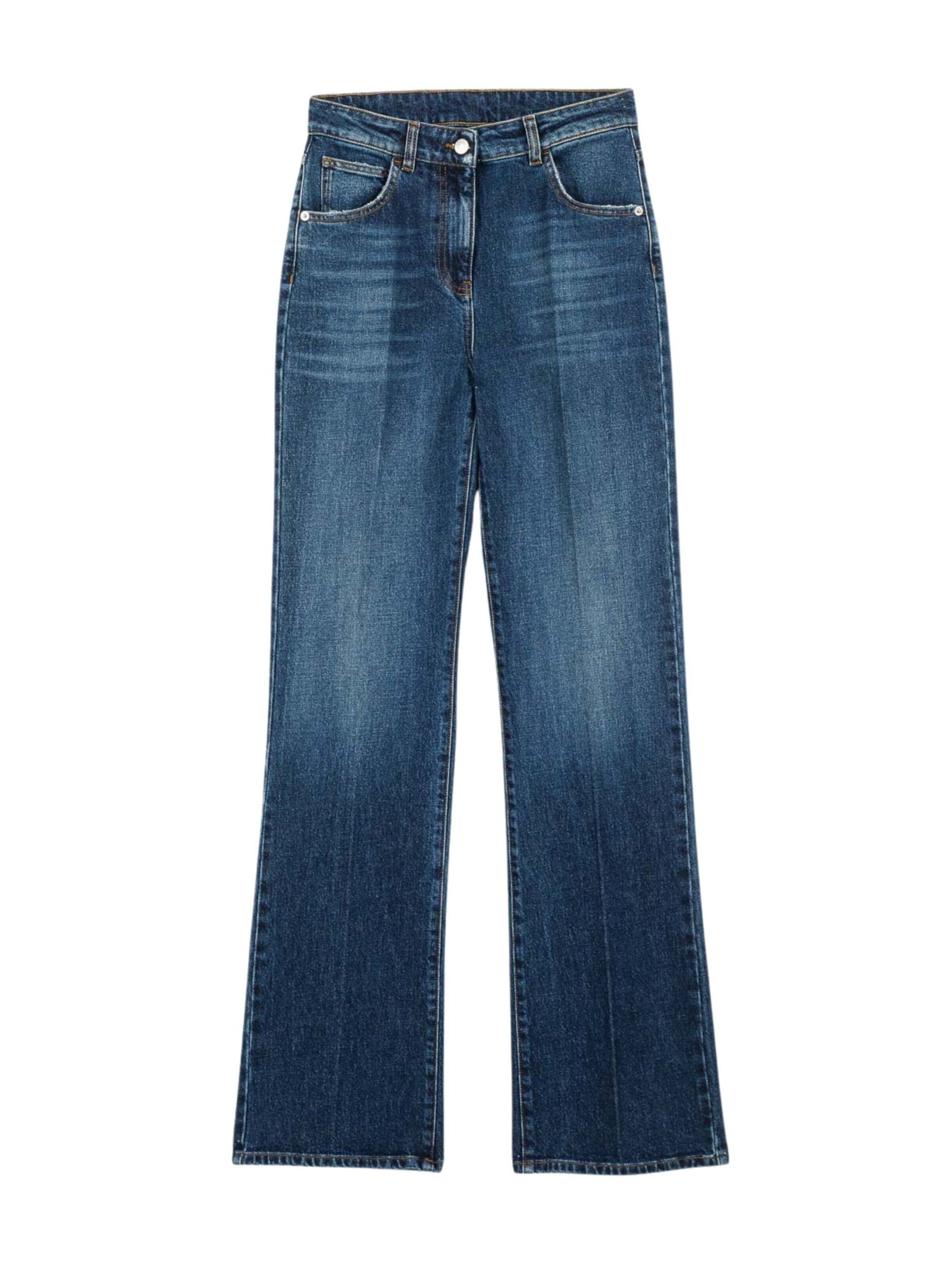 Twinset Jeans 'ACTITUDE Jeans straight fit' i blå: framsida