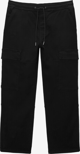 Pull&Bear Cargobroek in de kleur Zwart, Productweergave