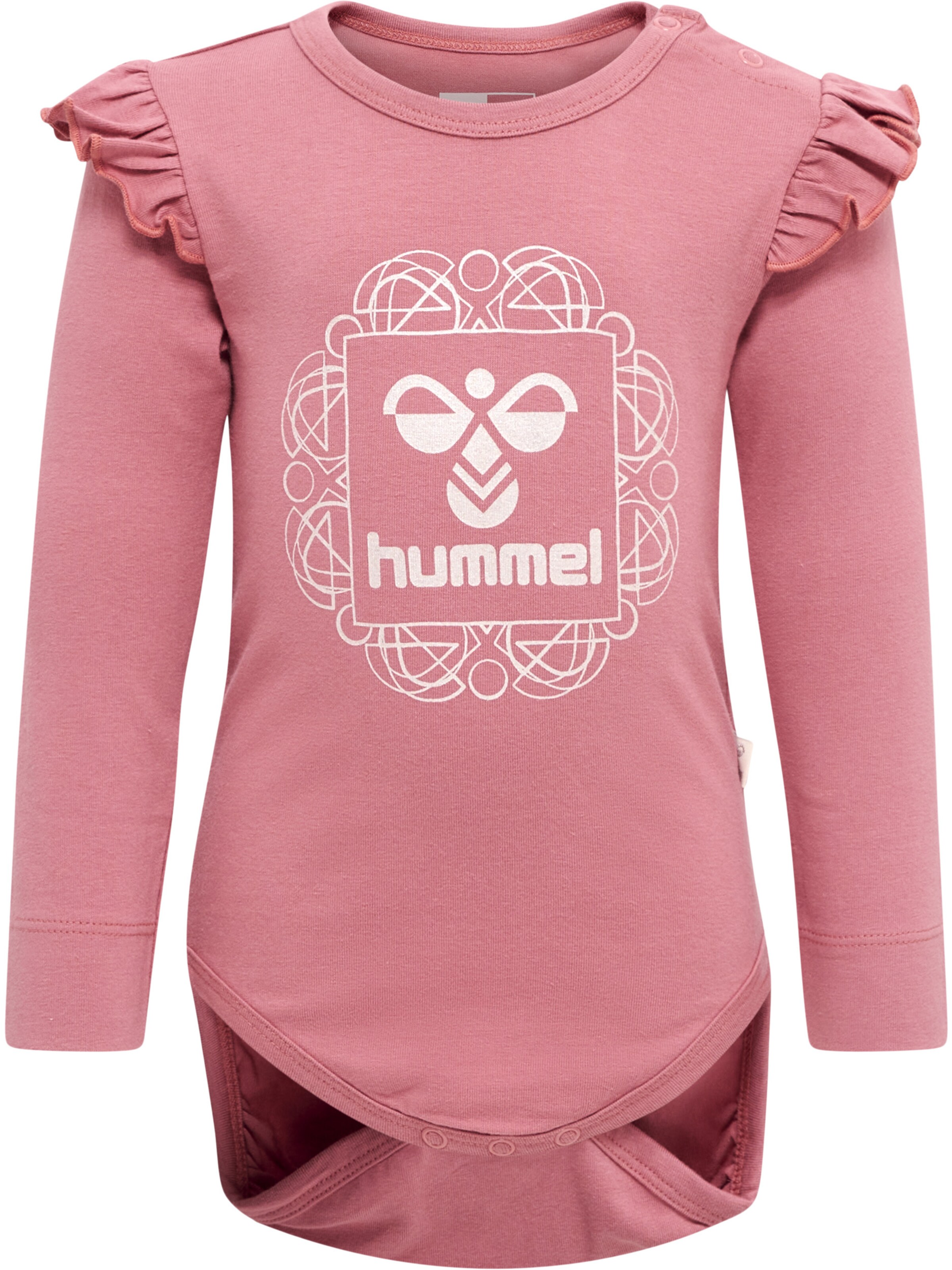 Hummel Sparkedragt/Body i pink: forside