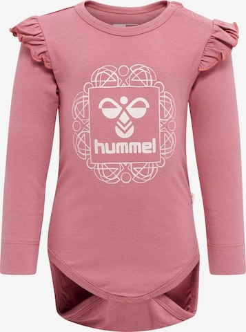 Hummel Romper/Bodysuit in Pink: front