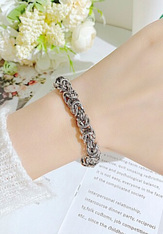 FIRETTI Armband in Silber: Vorderseite