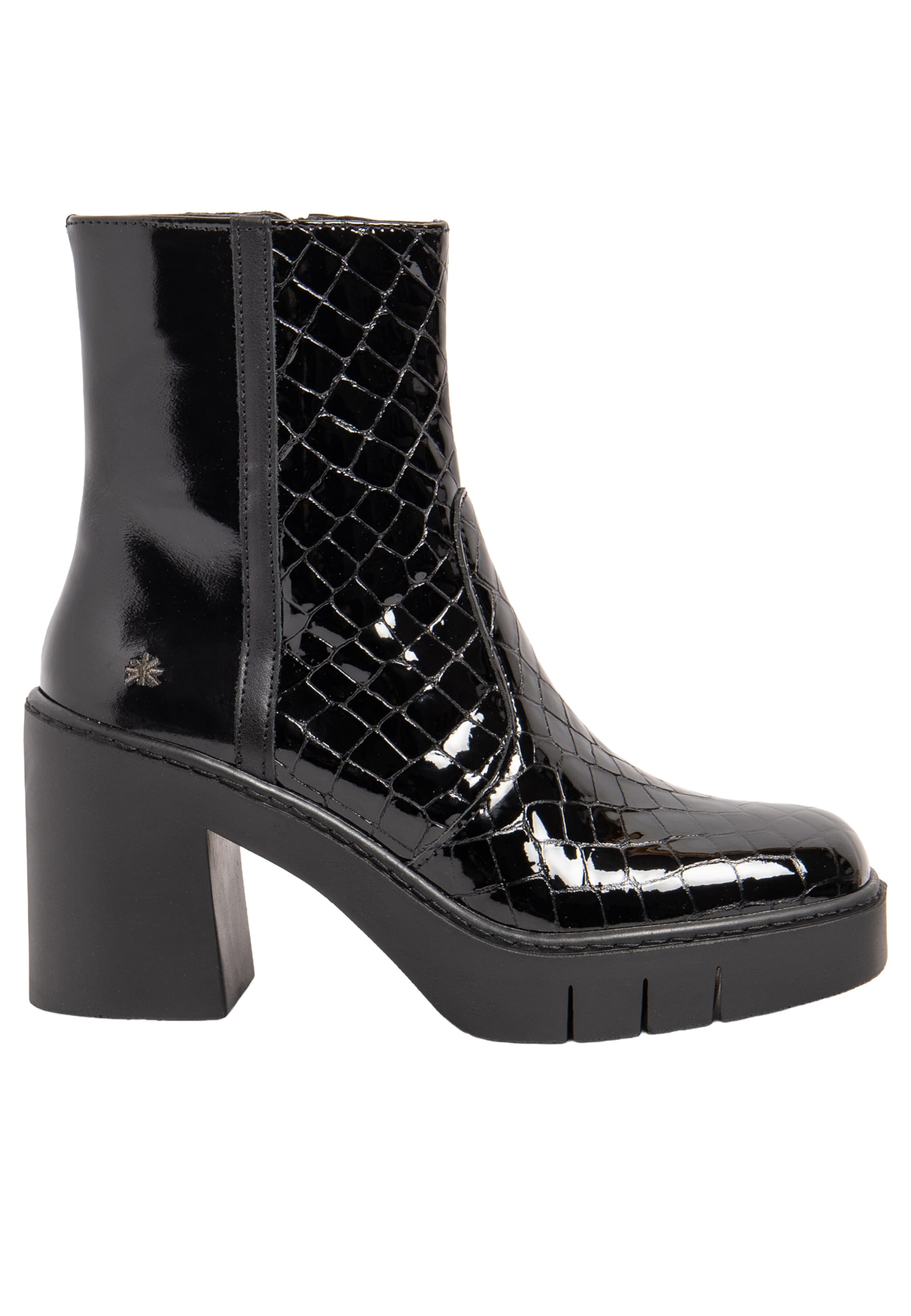 Bottines ART en noir : devant