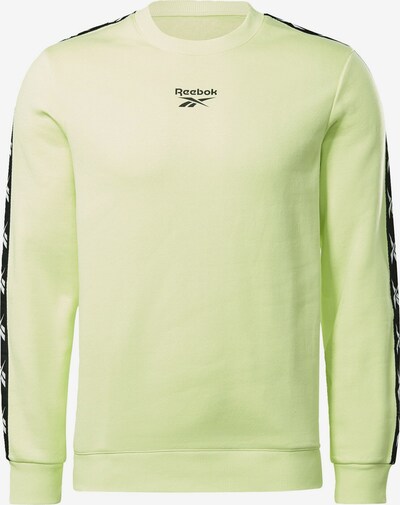 Reebok Sport Športová mikina - neónovo žltá / čierna, Produkt