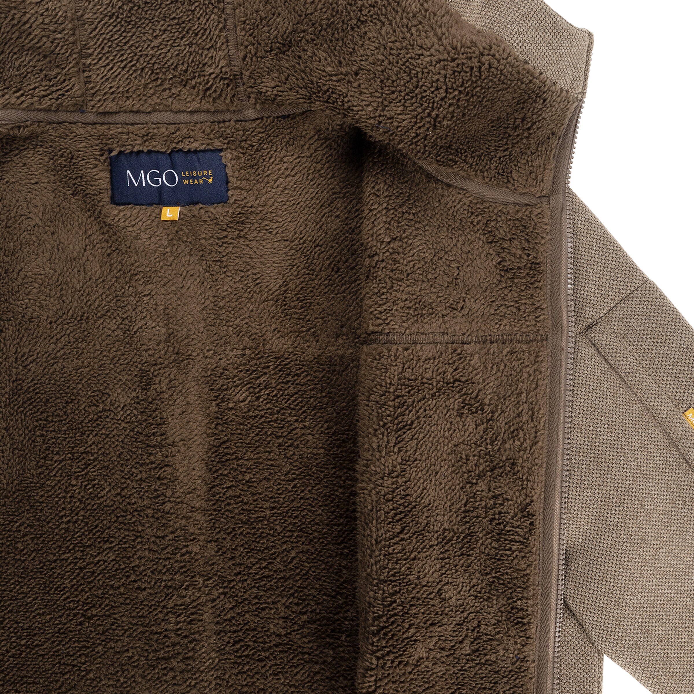 MGO Sweatvest 'Maddox' in Bruin
