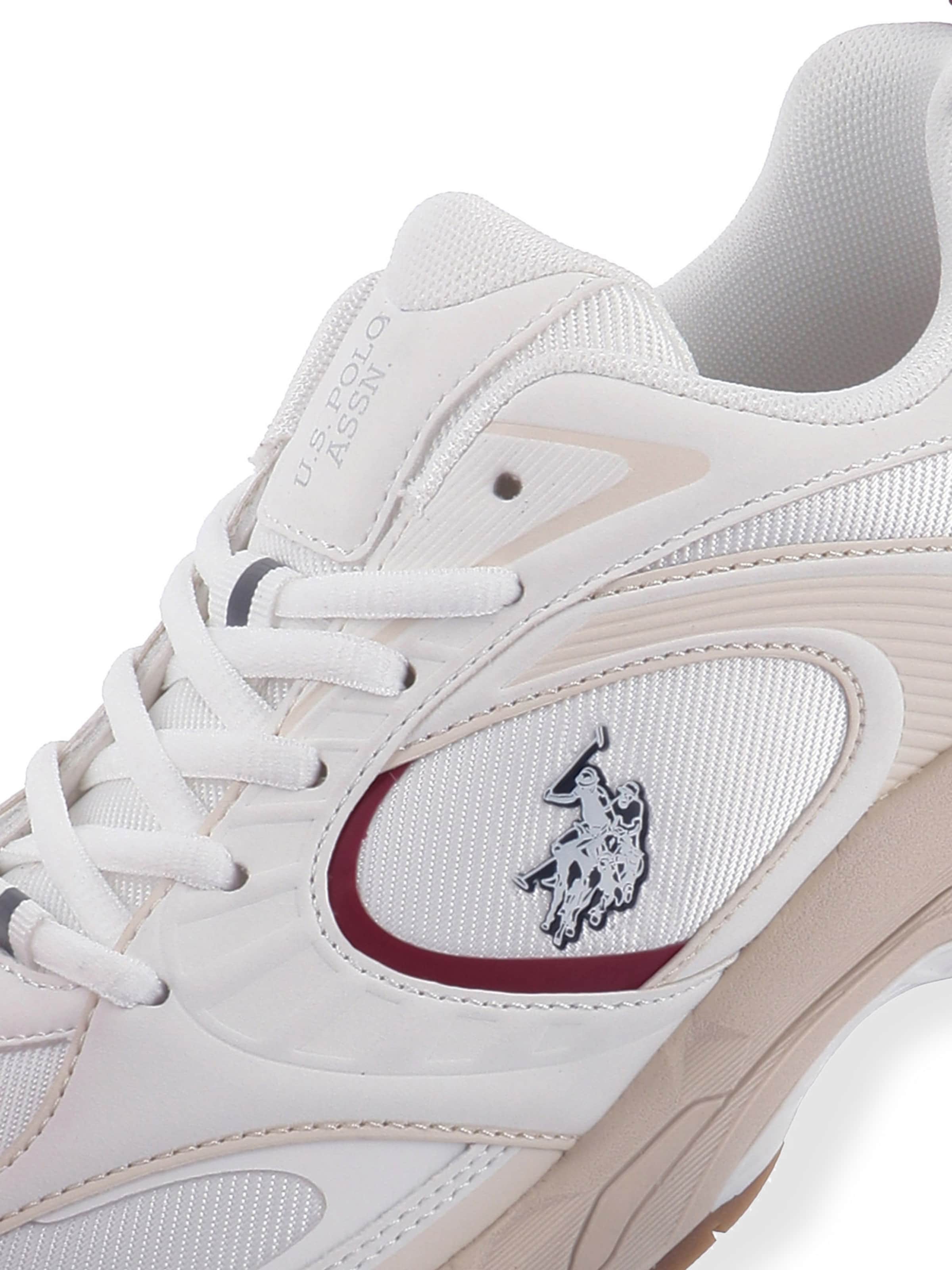 Baskets basses 'Swift' US POLO ASSN. en blanc