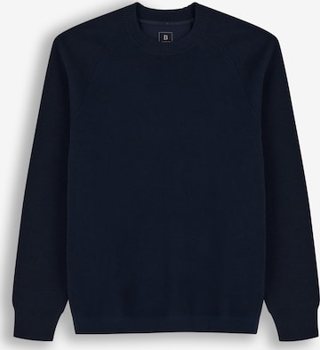 Pull-over Boggi Milano en bleu : devant