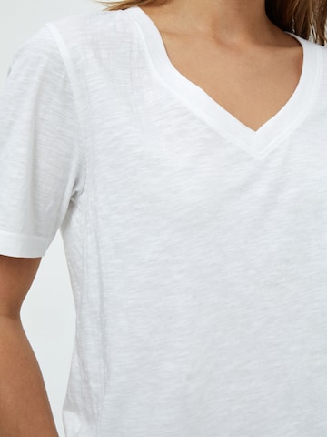 T-shirt minus en blanc