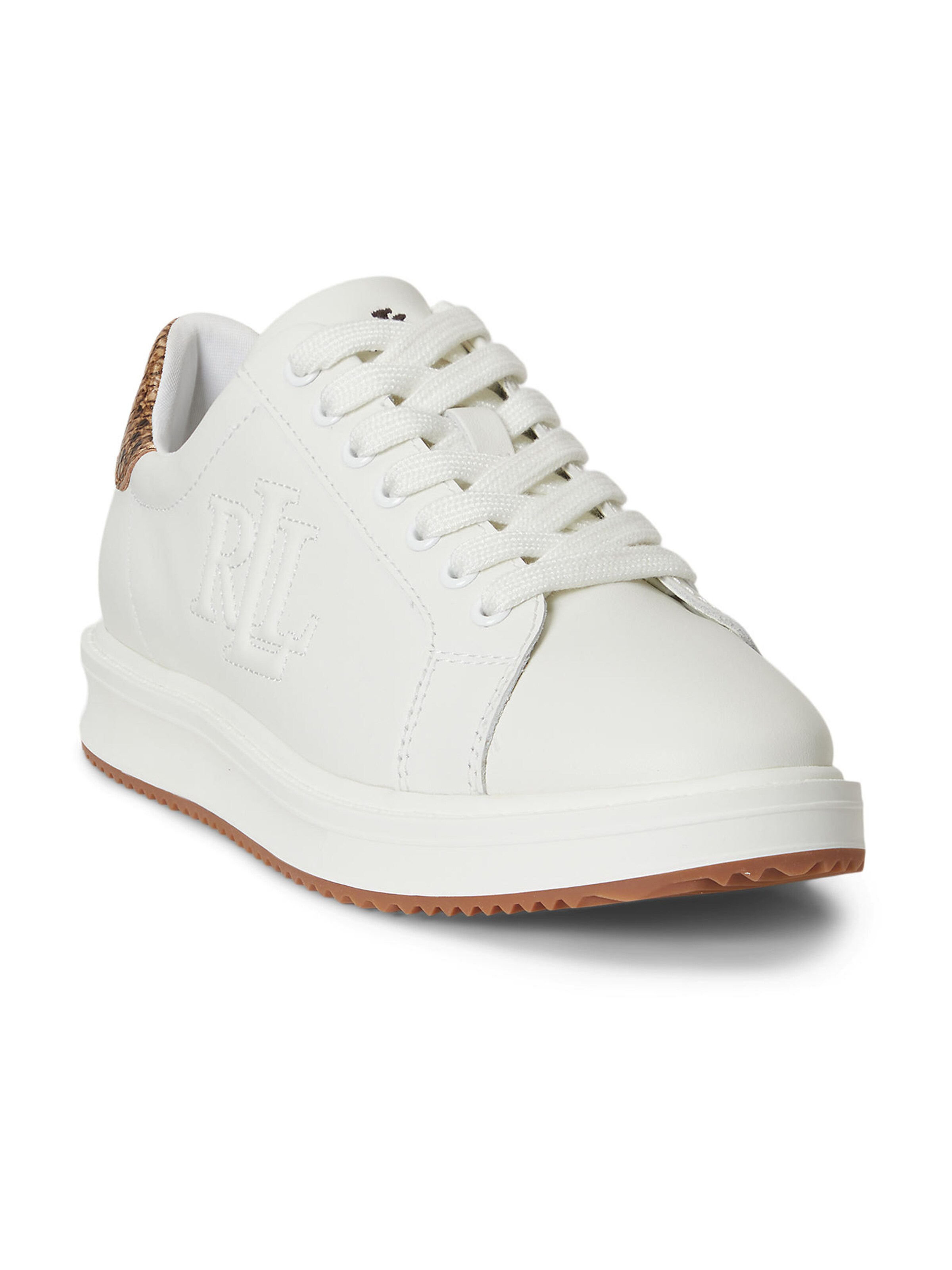 Lauren Ralph Lauren Sneakers laag 'AINSLEY' in Wit: voorkant