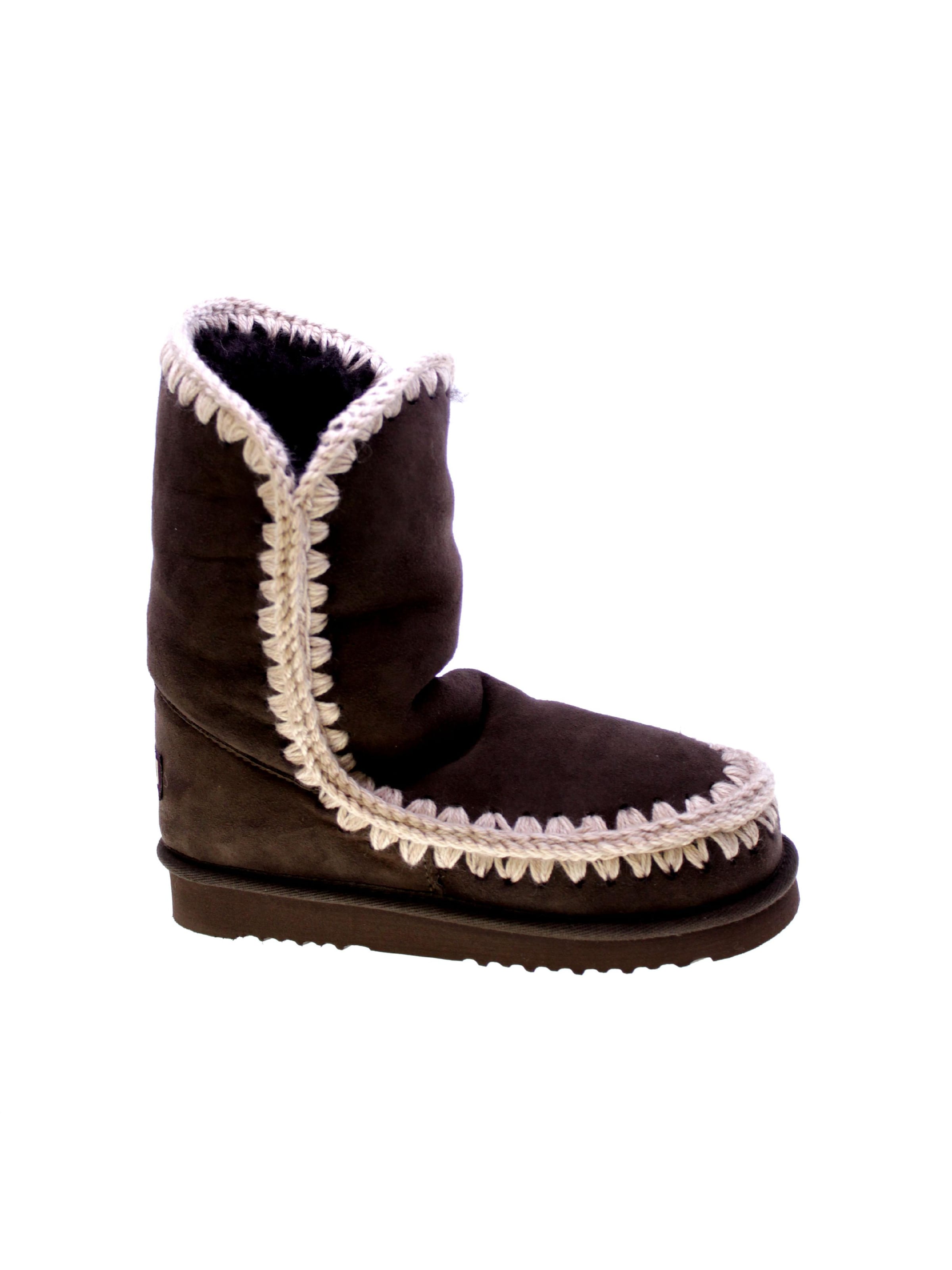 Boots di MOU in beige: frontale