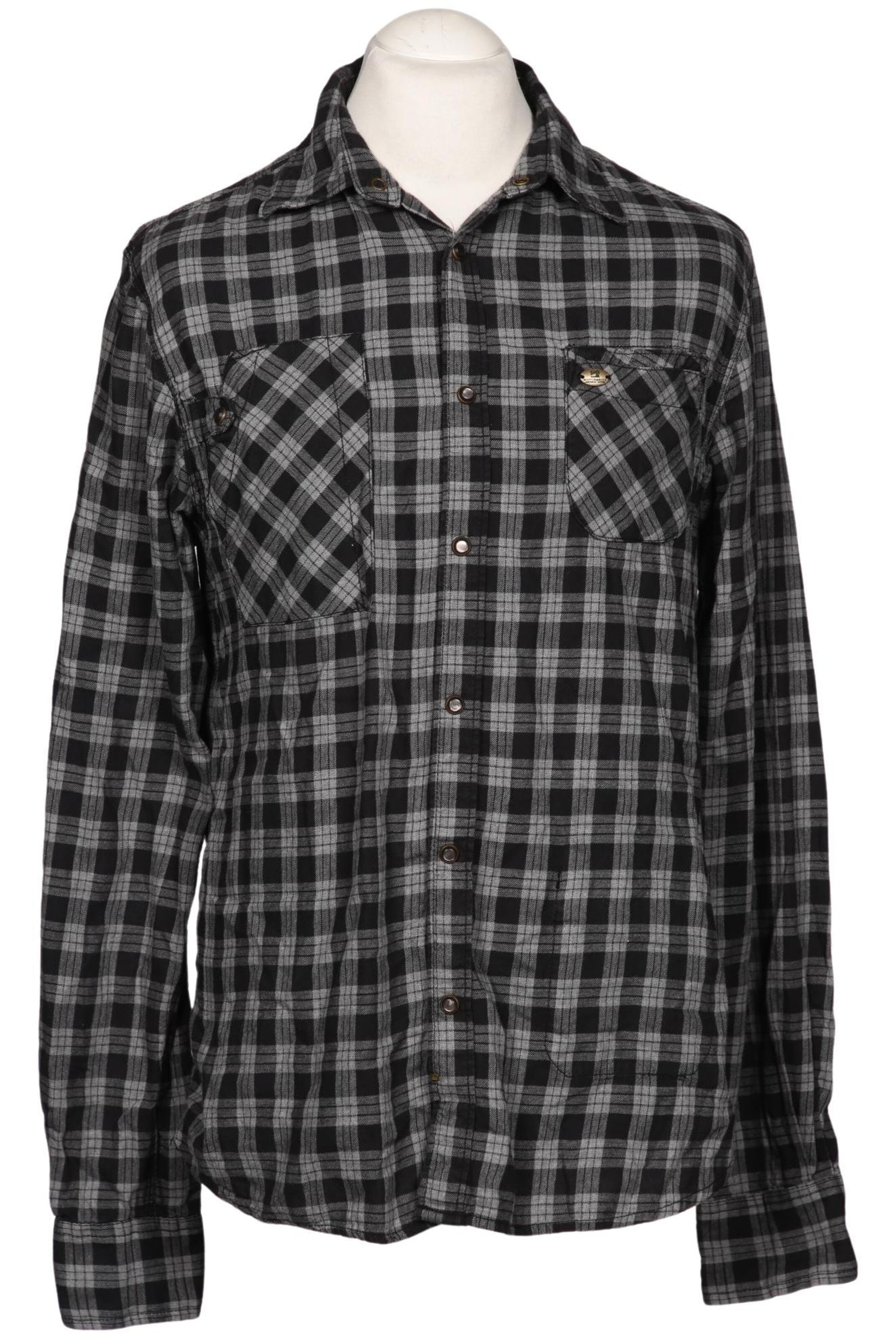 SCOTCH & SODA Hemd 8XL in Grau: Vorderseite