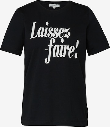 s.Oliver Shirt in Zwart: voorkant