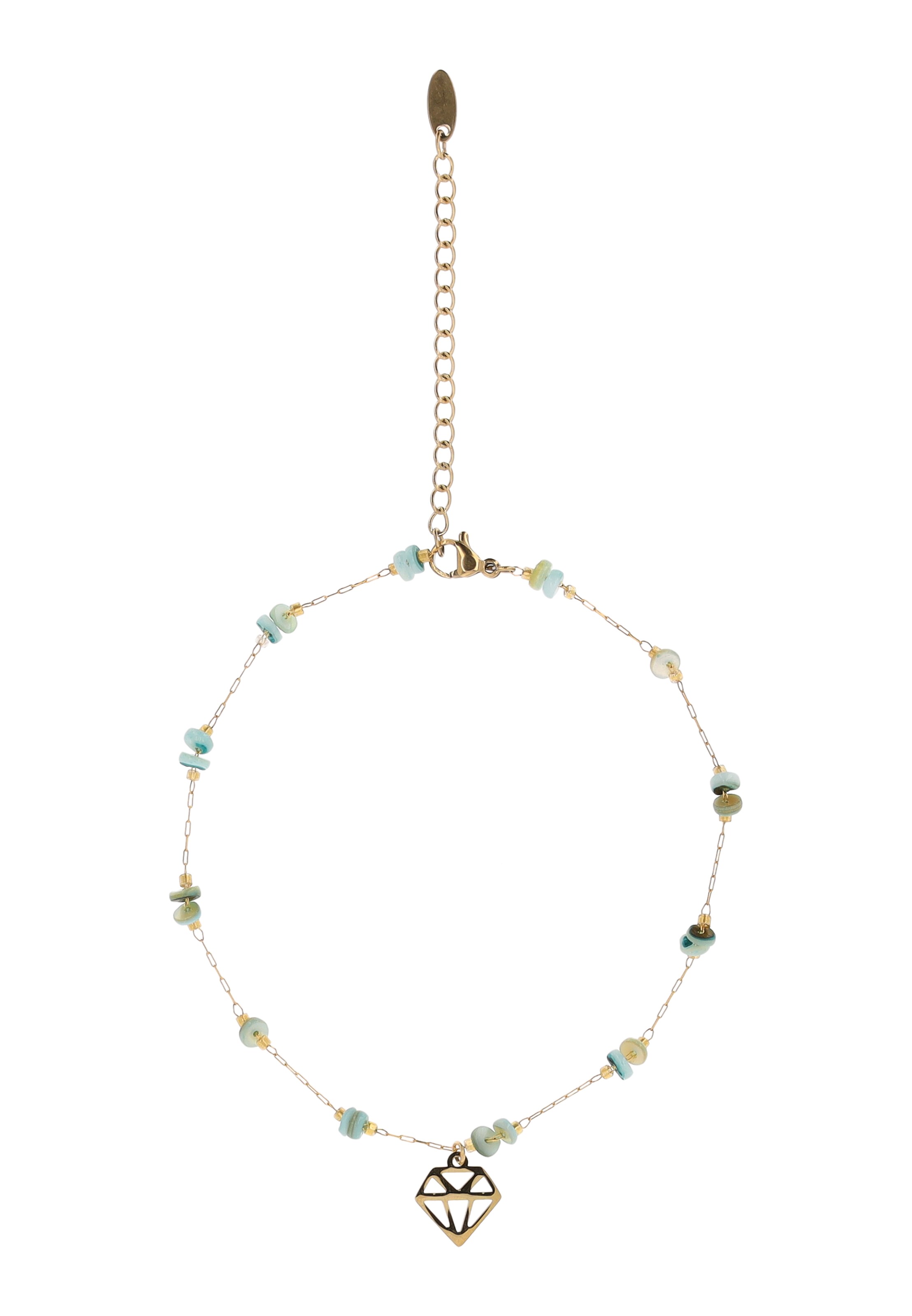 GRASSLAND Bracelet in Gold: front