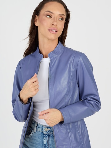 JCC Lederjacke in Blau