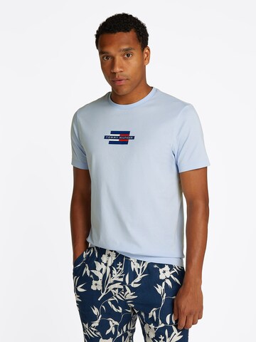 Maglietta di TOMMY HILFIGER in blu: frontale