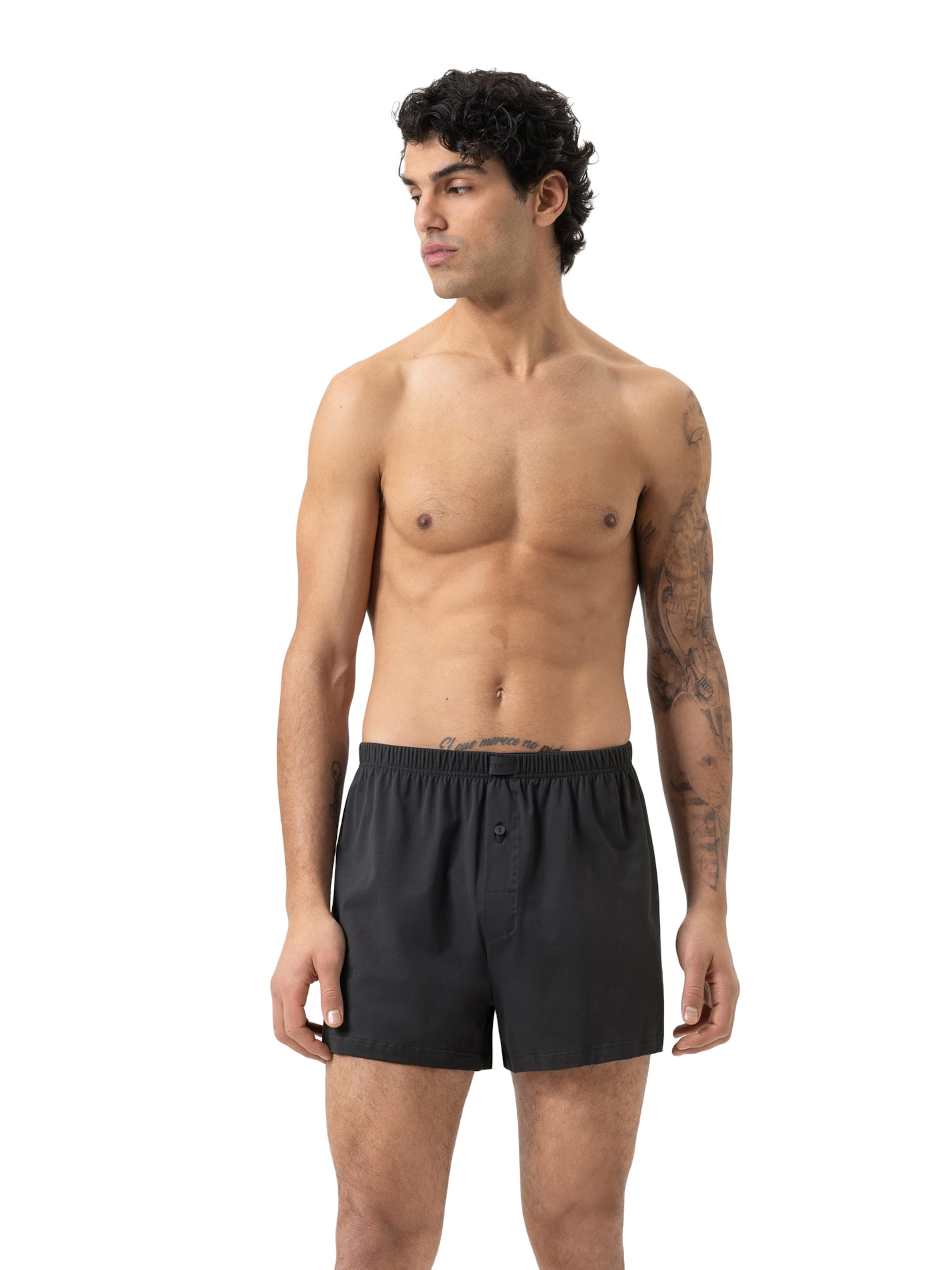 Boxers 'Mey 10 Out Of 10' Mey en gris : devant