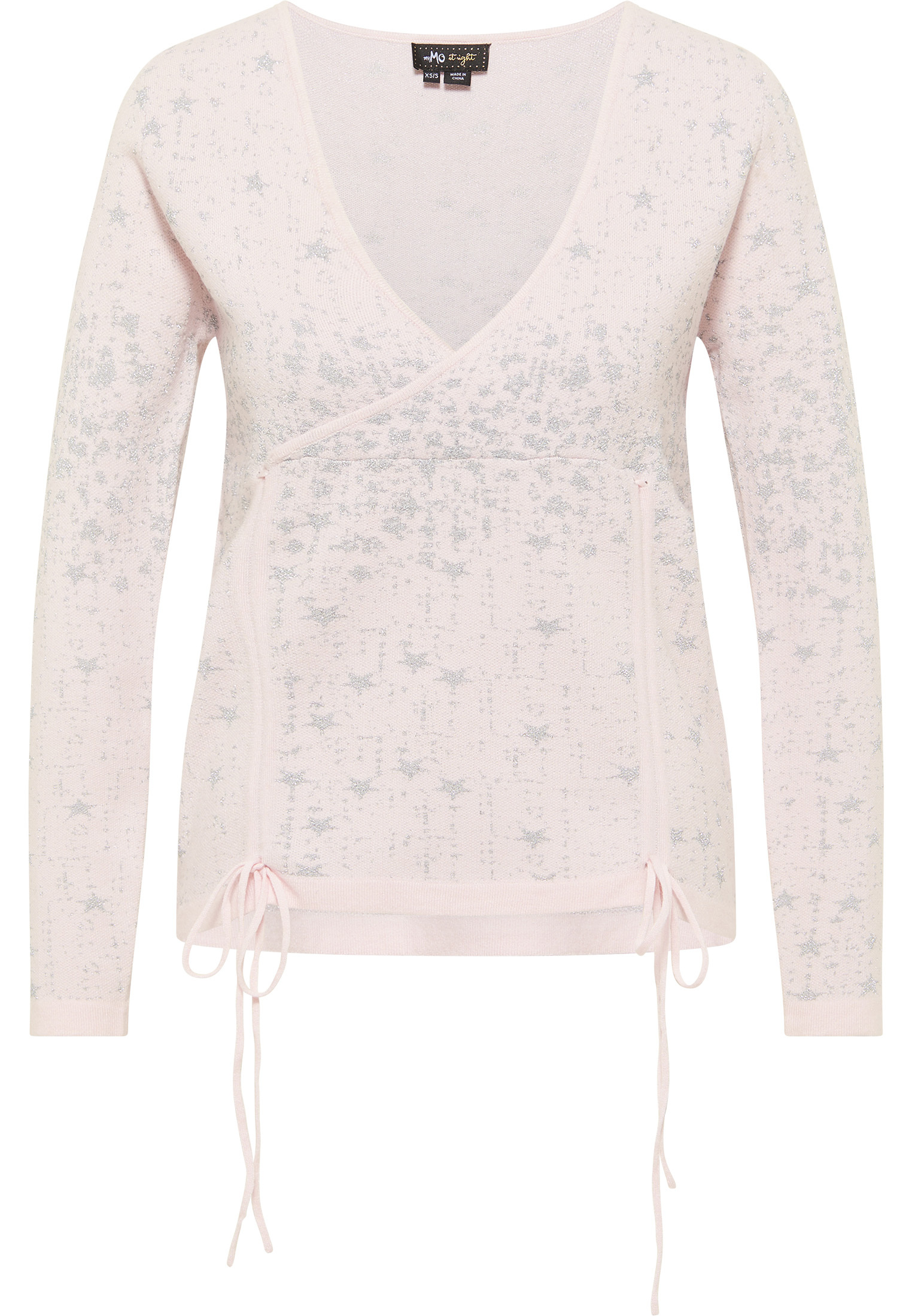Donna Tek5S myMo at night Pullover in Rosa Pastello 