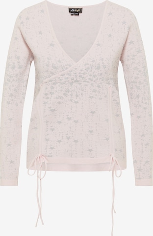 Pull-over myMo at night en rose : devant