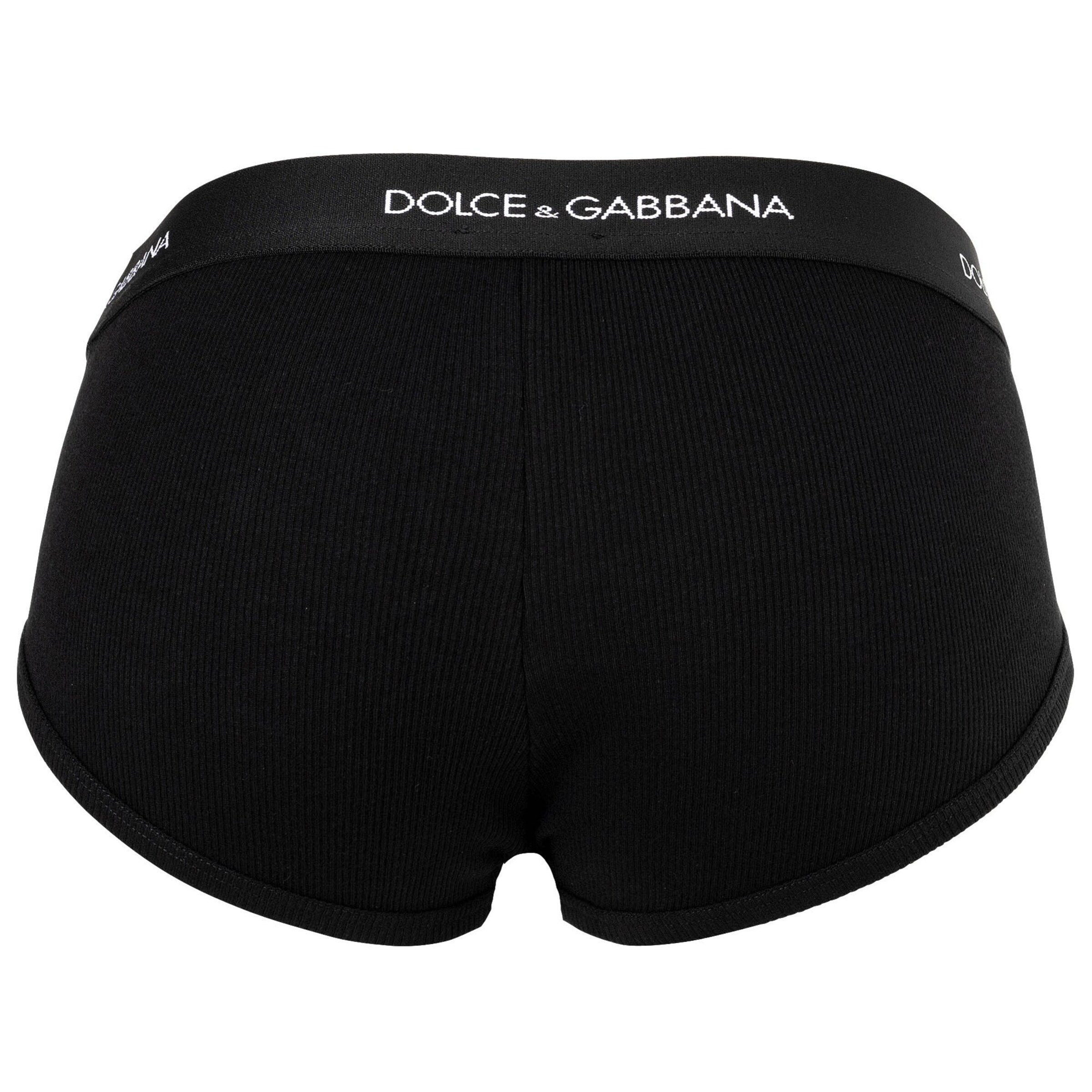DOLCE & GABBANA Slip in Zwart