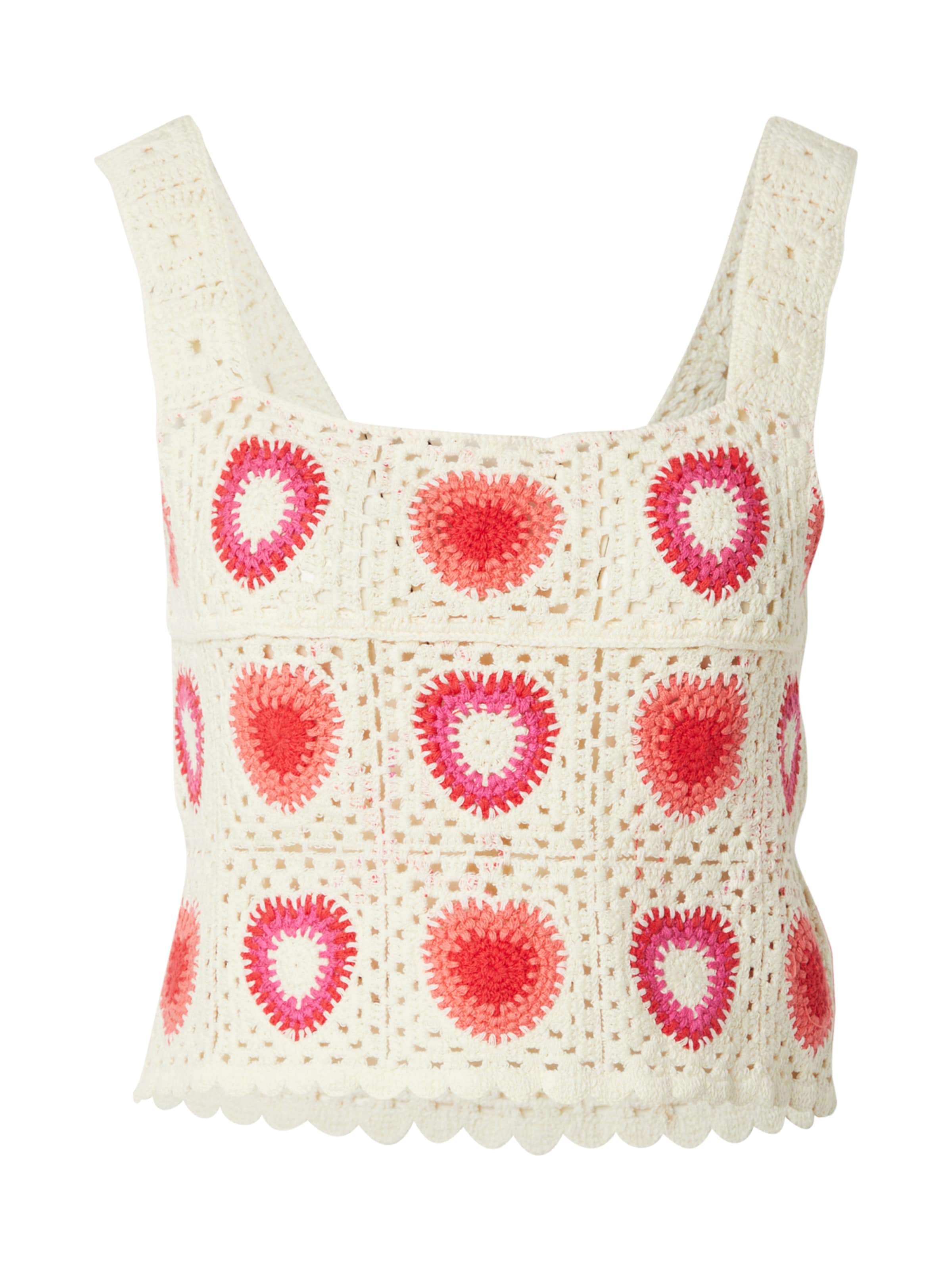 Hailys Stick felső 'Si44nja' - fehér: elől