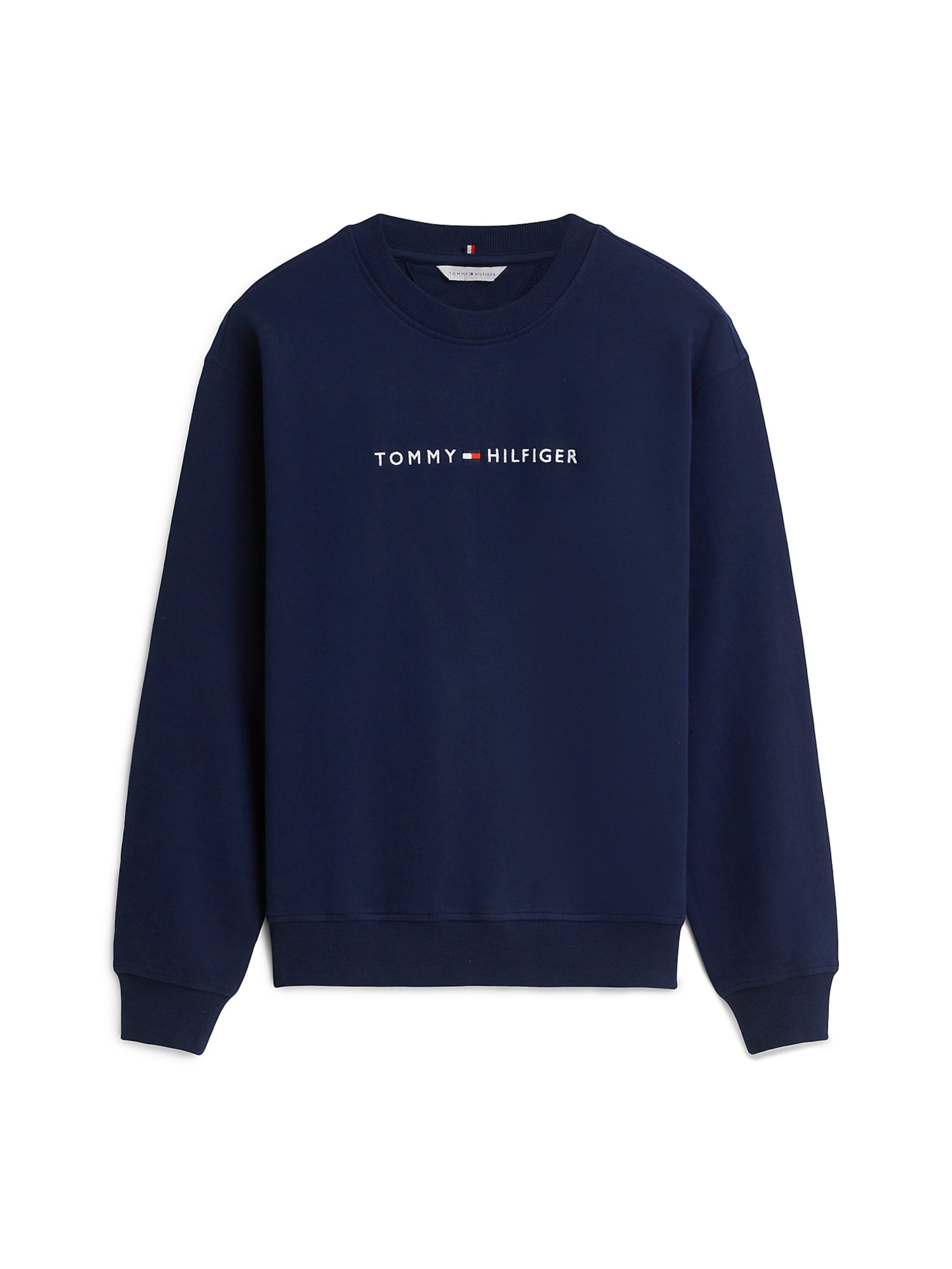 Sweat-shirt 'Essential' TOMMY HILFIGER en bleu : devant