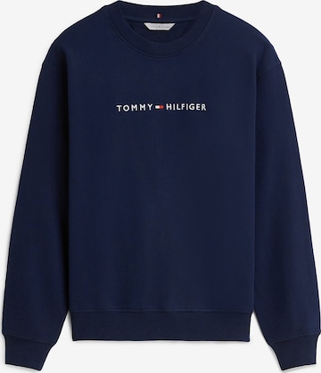 Sweat-shirt 'Essential' TOMMY HILFIGER en bleu : devant