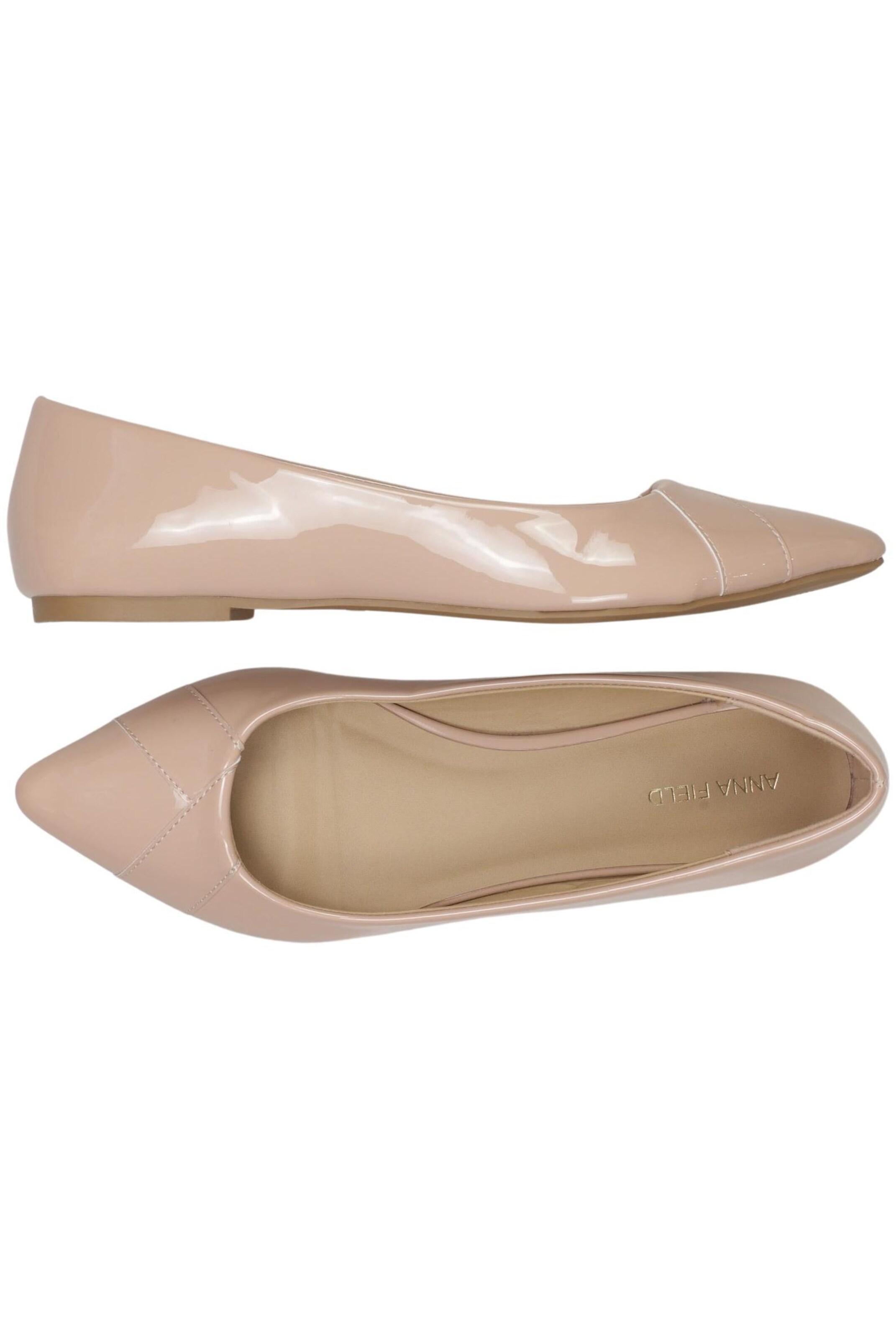 Anna Field Flats & Loafers in 40 in Beige: front