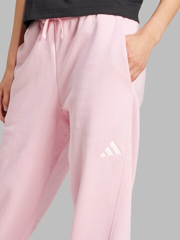 ADIDAS SPORTSWEAR Tapered Sportbyxa 'ALL SZN' i rosa