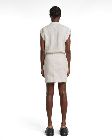 G-STAR Kleid in Weiß