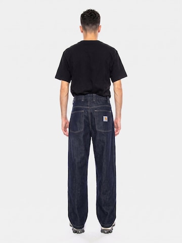 Carhartt WIP Baggy Jeans 'Brandon Pant Blue Rinsed' i blå