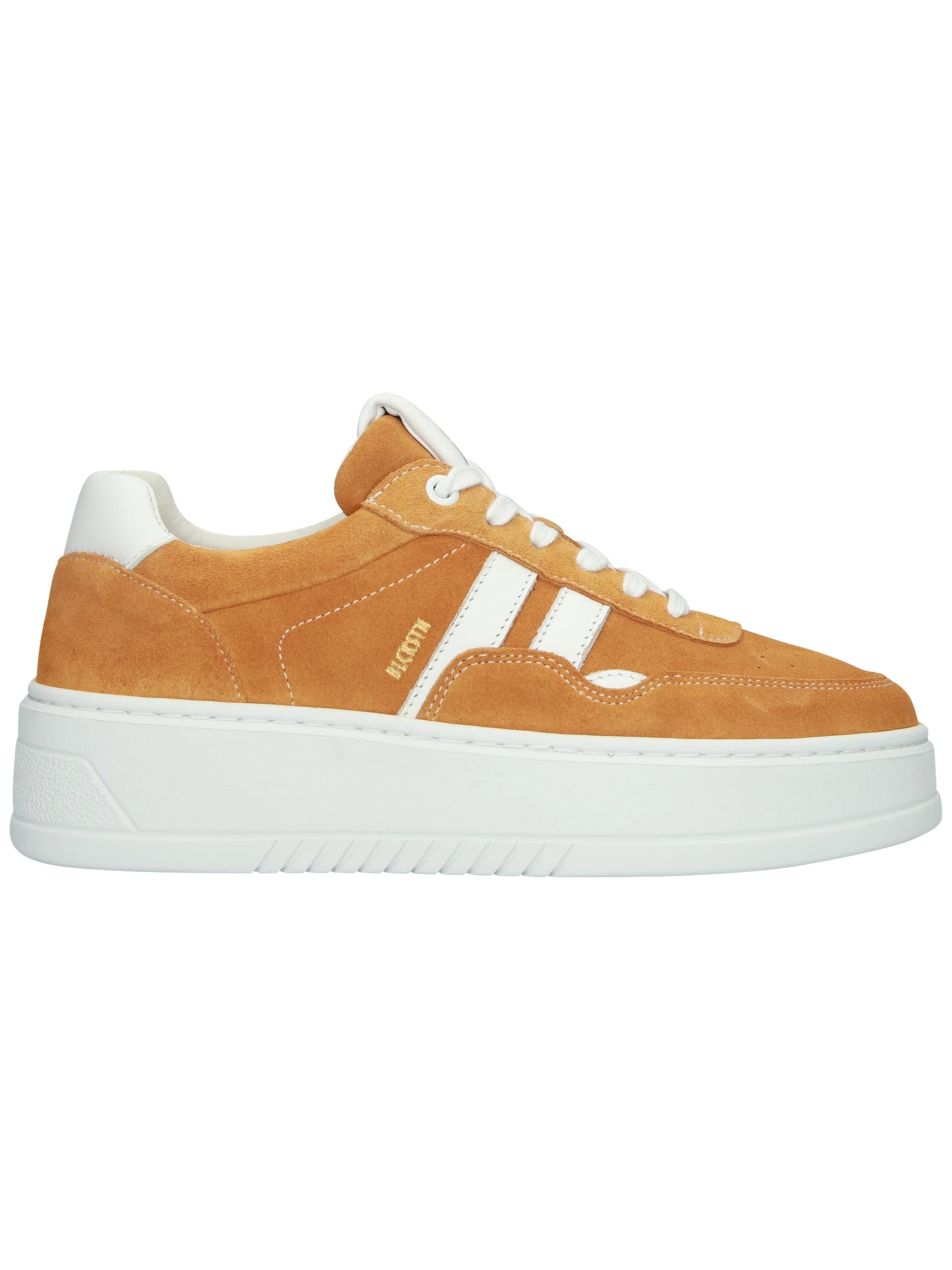BLACKSTONE Sneakers laag 'Garnet Koda - FL721' in Bruin: voorkant
