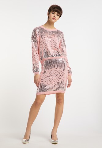 Pull-over myMo at night en rose