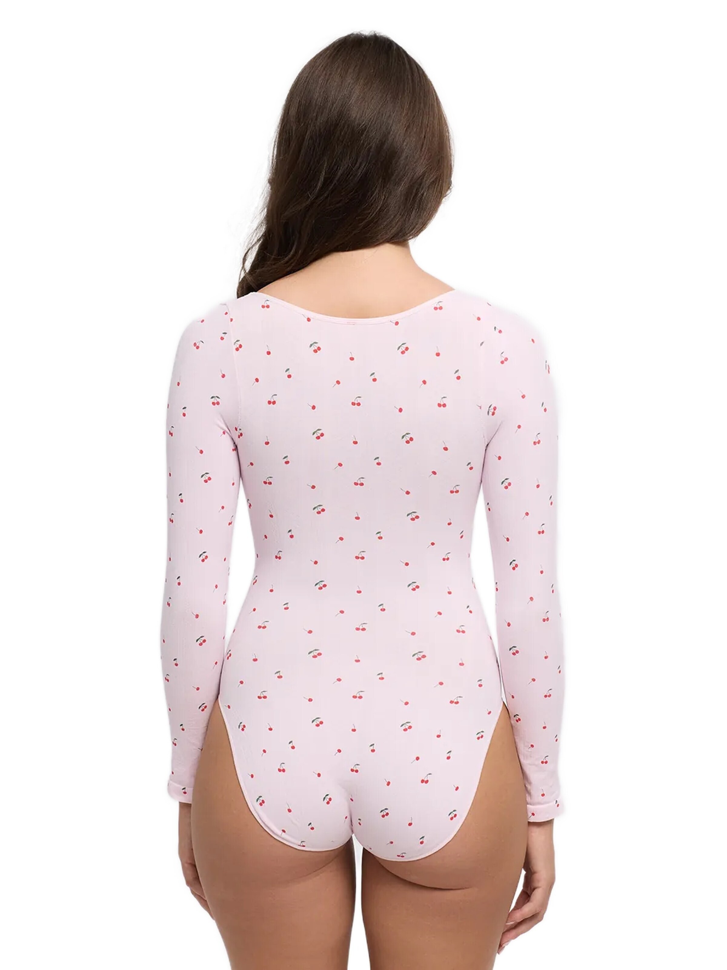 Body modellante 'Longsleeve Bodysuit Sculpting Shapewear with Briefs' di cfab in rosa