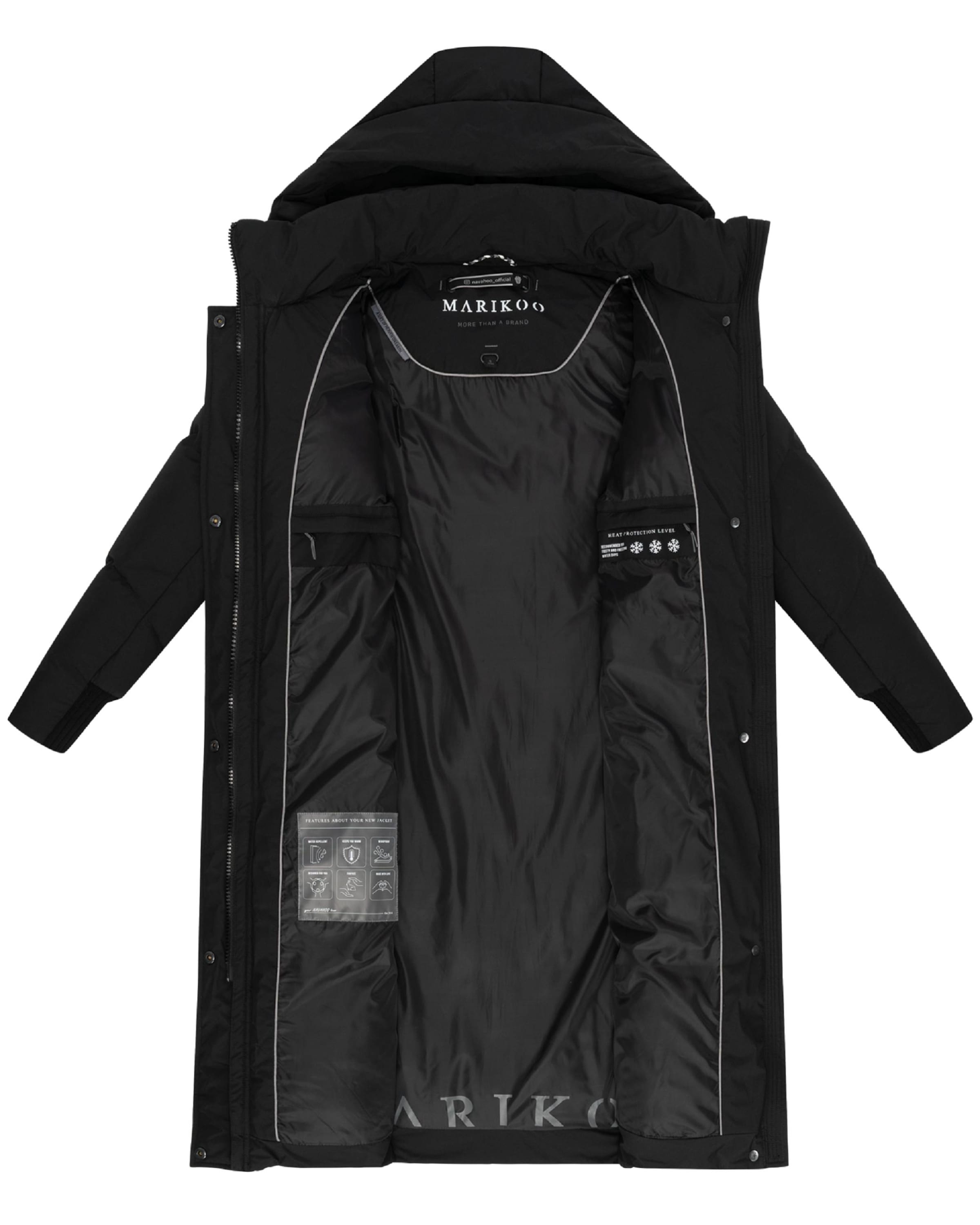 Manteau d’hiver 'Teonaa 16' MARIKOO en noir