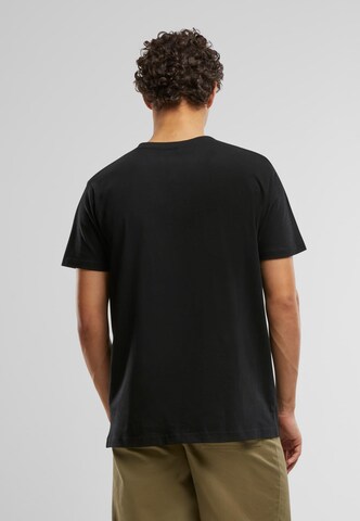 Mister Tee Shirt 'Detroit Tiger Head' in Schwarz