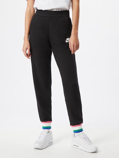 Nike Sportswear Sporthose in mischfarben / schwarz, Modelansicht