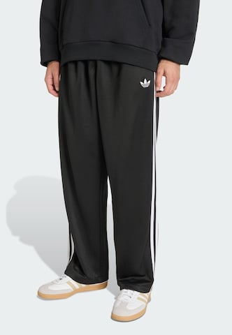 ADIDAS ORIGINALS Loosefit Hose 'Adicolor' in Schwarz: Vorderseite
