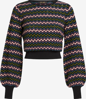 Pull-over 'Wyler' King Louie en noir : devant