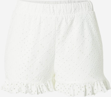 VERO MODA - Regular Calças 'TASSA' em branco: frente