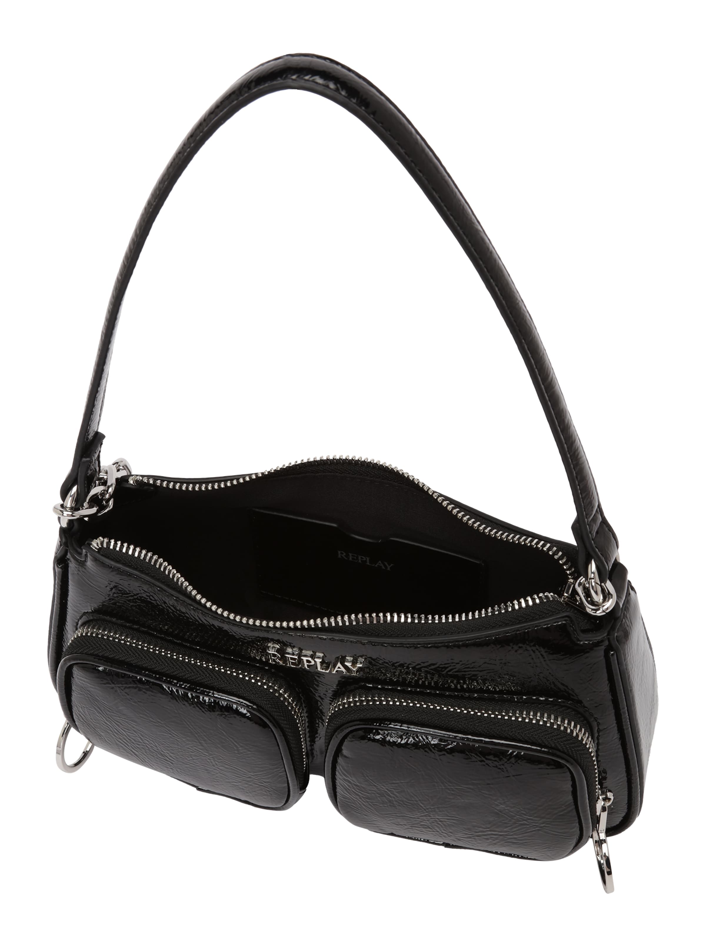 Borsa a spalla di REPLAY in nero