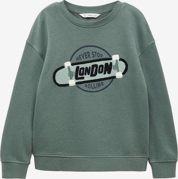 MANGO KIDS Sweatshirt in Grün: predná strana