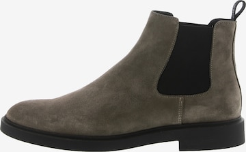 BLACKSTONE Chelsea boots 'OWEN' i grå: framsida