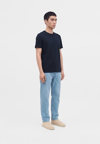 Calvin Klein Jeans Tričko 'CLASSIC' – modrá: boční strana
