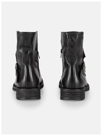 Felmini Wide Fit Ankle Boots 'Cooper W112' in Black
