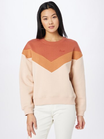 BRUNOTTI Athletic Sweatshirt 'Lensa' in Orange: front