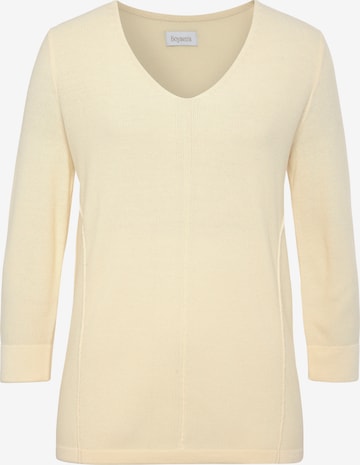 BOYSEN'S Pullover in Beige: predná strana